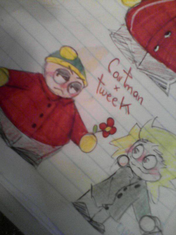 AdriMVe's tweet photo. oh my god, the love i have for this shipp is bigger than my ego, lol
Possibly I'll make a risque drawing for them
#SouthPark #Cartman #tweektweak #tweek #cartweek #cartmanxtweek https://t.co/k0mYIsPR4b