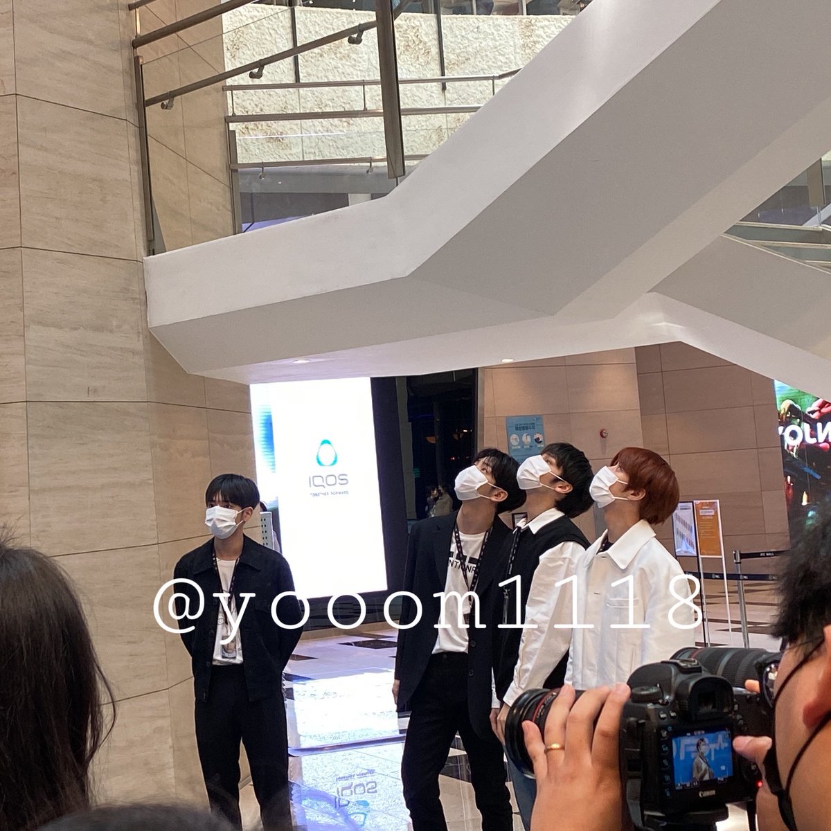 tyooning's tweet photo. taehyun looking like a protocol team to triplets https://t.co/RHmG8m4LkT