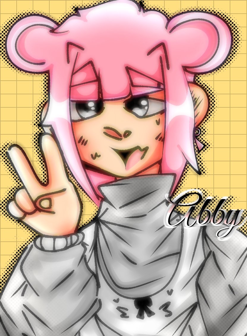 Y3sterdayNight's tweet photo. “You on the other side of the screen!” 

Abby motivational era?!
First art post <3

#originalcharacter #art #digitalart #artistsontwitter #artist #DigitalArtist #drawing #artwork #ibispaint #ibisPaintX #wallbreak #thirdwallbreak #Explore #explorepage #hopethisdoesntflop https://t.co/5pH9xhDrmN