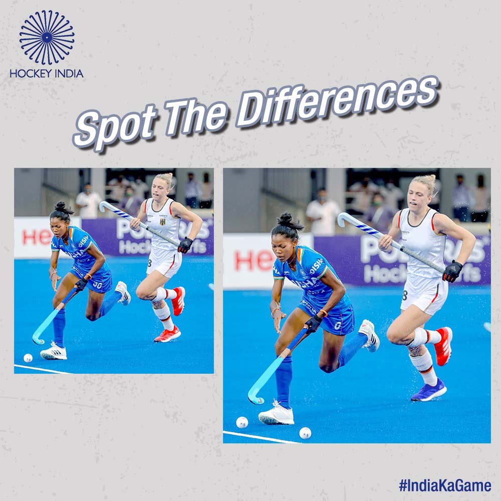 TheHockeyIndia's tweet photo. 90% will fail to find all 5!
#IndiaKaGame #HockeyIndia #FreeHits https://t.co/G4qJiAD187