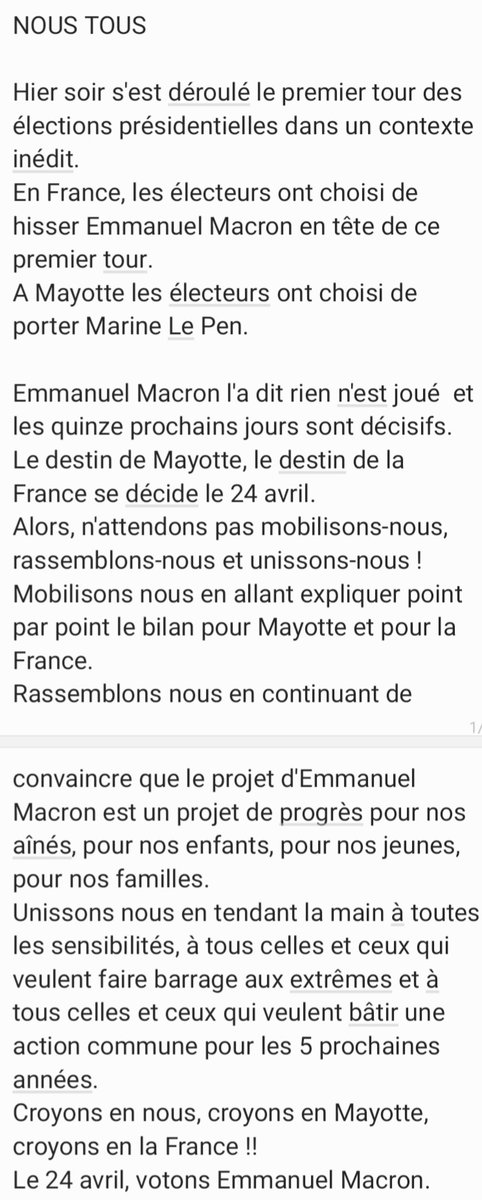ChnfKassandrah's tweet photo. #NousTous
#JeVoteMacronAuDeuxiemeTour https://t.co/TINfok13Zu