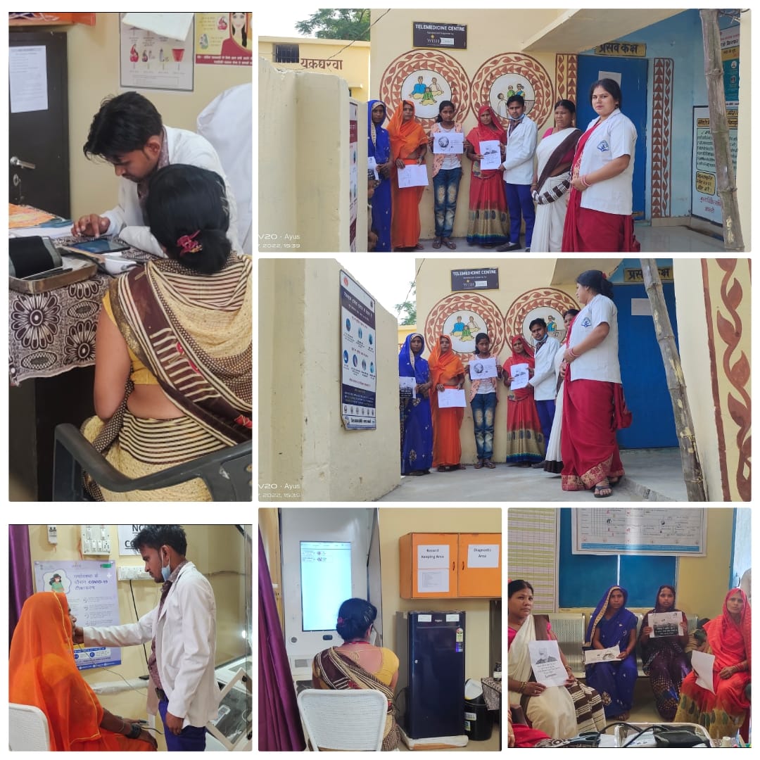 Wish_India's tweet photo. @Wish_India supported #HealthAndWellnessCenter Ekgharwa in #Shravasti district, #UttarPradesh, observed #WorldHealthDay through #health screening of women in its catchment area. Here are some glimpses. https://t.co/qhZpxioIFt