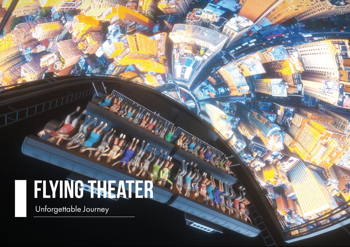 dofrobotics's tweet image. Flying Theaters are huge simulators, mostly with touristic and educational purposes to soar above countries, cities and interesting places.

#flyingtheater #dof #dofrobotics #robotics #amusement #amusementpark #themepark #fly #vr #ar #metaverse