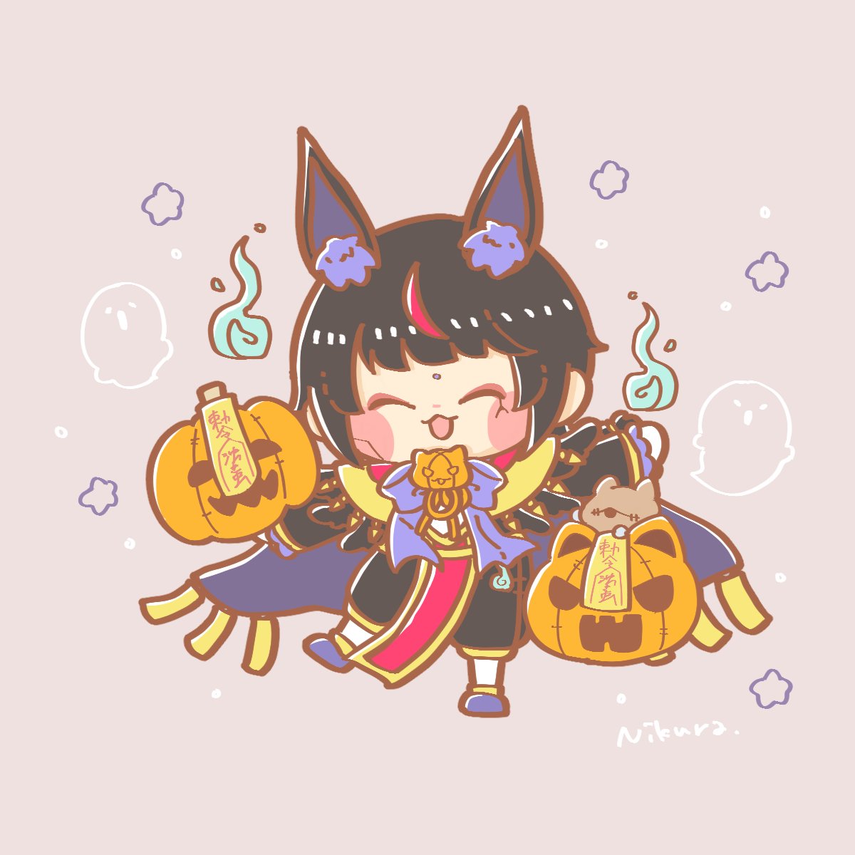 「ロビーくんたちがやっと届きましたー!!!!
待ってたよーーー!!! 」|にくら。のイラスト