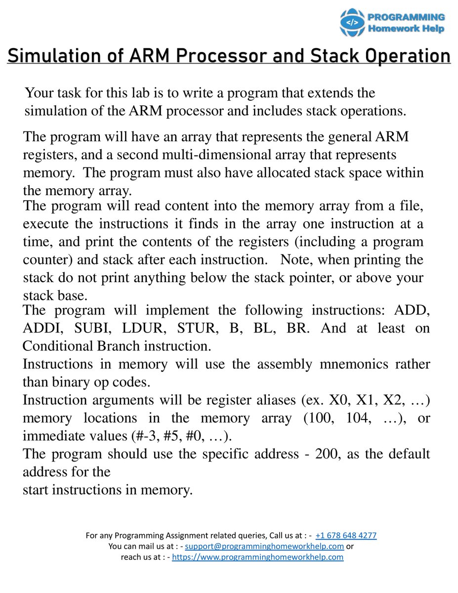 ProgrammingHom1's tweet image. I am Simon M. I am a C Homework Expert at programminghomeworkhelp.com. I hold a Ph.D. in Programming, from Glasgow University, UK. I solve homework related to C. To see the full assignment Visit behance.net/gallery/141412…
#ProgrammingAssignmentHelp #ProgrammingHomeworkHelp