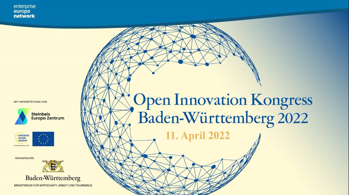 ⏰Unser Open Innovation Kongress Baden-Württemberg 2022 #OIKBW2022 startet heute um 9.30 Uhr.
▶️ Wir streamen live unter fcld.ly/xckct5t
#OpenInnovation #Nachhaltig #Digital #Transformation