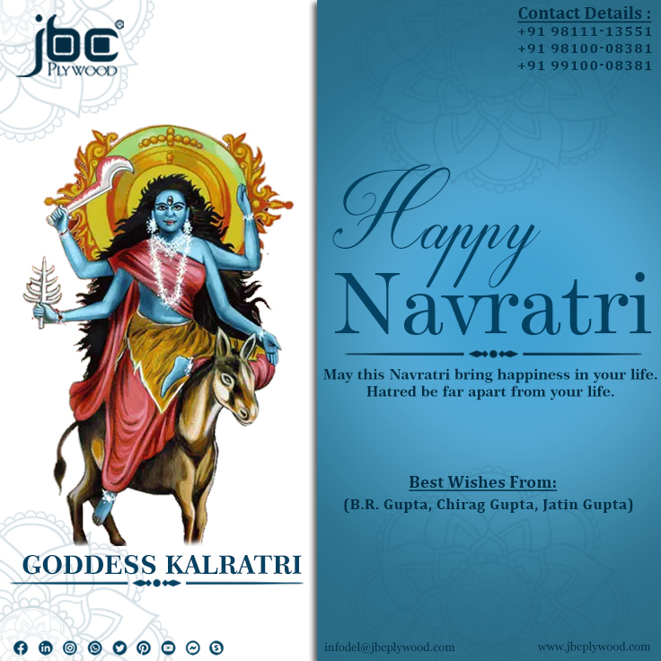 Happy Navratri
Goddess Kalratri (7th Day)
#jbc #jbcplywood #plywood #Kalratri #7thDay #durgamaa #durgapuja #durga #navratri #maadurga #jaimatadi #maa #kolkata #devi #durgapujo #india #mahakali #mata #hinduism #mahadev #matarani #vaishnodevi #HinduNavvarsh #jaimaakali