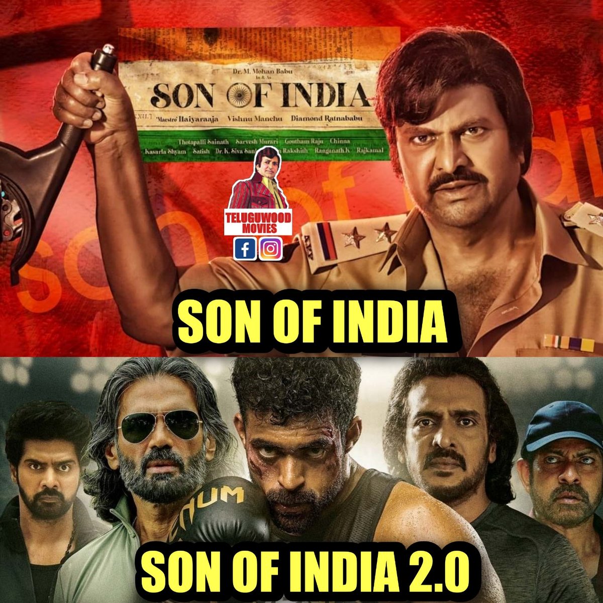 TeluguwoodM's tweet photo. #GhaniReview #ghanitrailer #VarunTej #sonofindia https://t.co/bAlcawF4TL