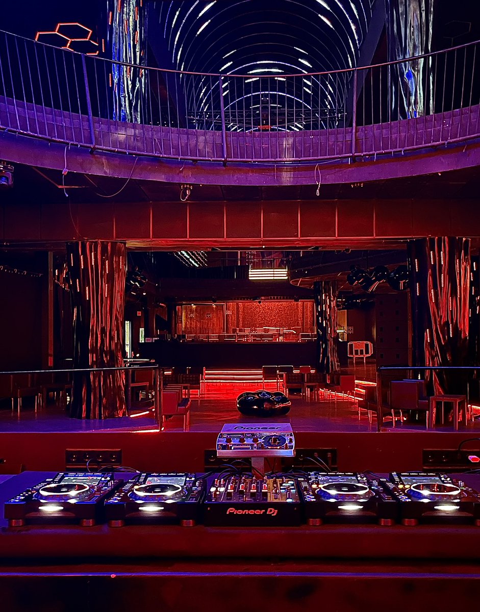 SimonDunmore's tweet photo. The booth @edenibiza is opening party ready! Join us April 29th! https://t.co/iS8XlCedAi
