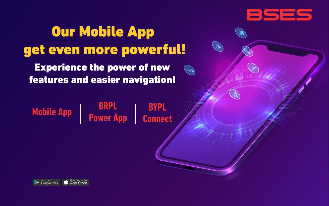 BSES Delhi on Twitter "BSES Mobile Apps get even more powerful. They are loaded with exciting