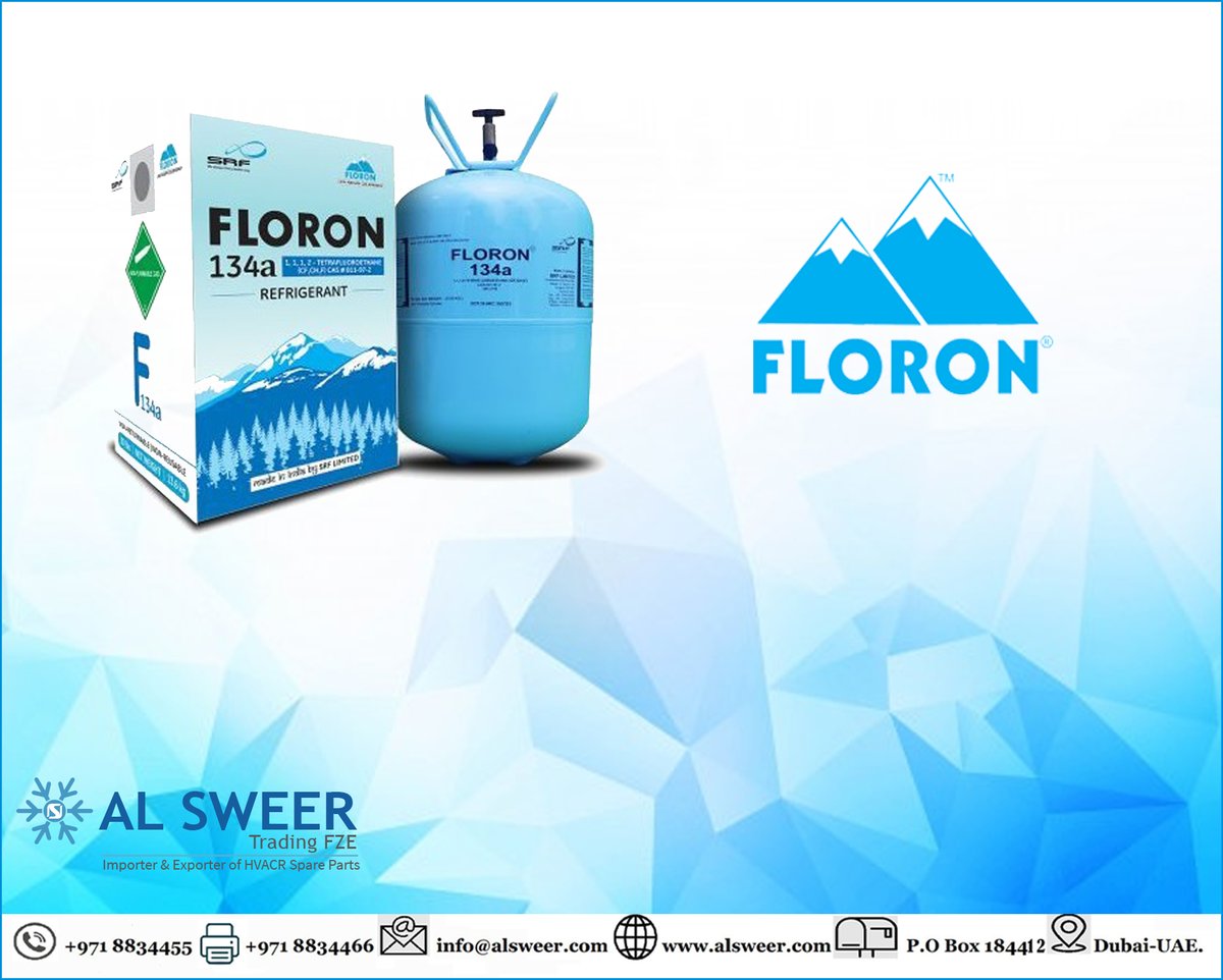 AlSweerFze's tweet photo. Al Sweer Trading FZE authorized distributor of FLORON
#heating #cooling #airconditioning #aircondition #industry #refrigeration #gas #refrigerator #floron #dubai #uae
sales@alsweer.com
Website: https://t.co/DMX81BKvrk https://t.co/43NlaTgyhi