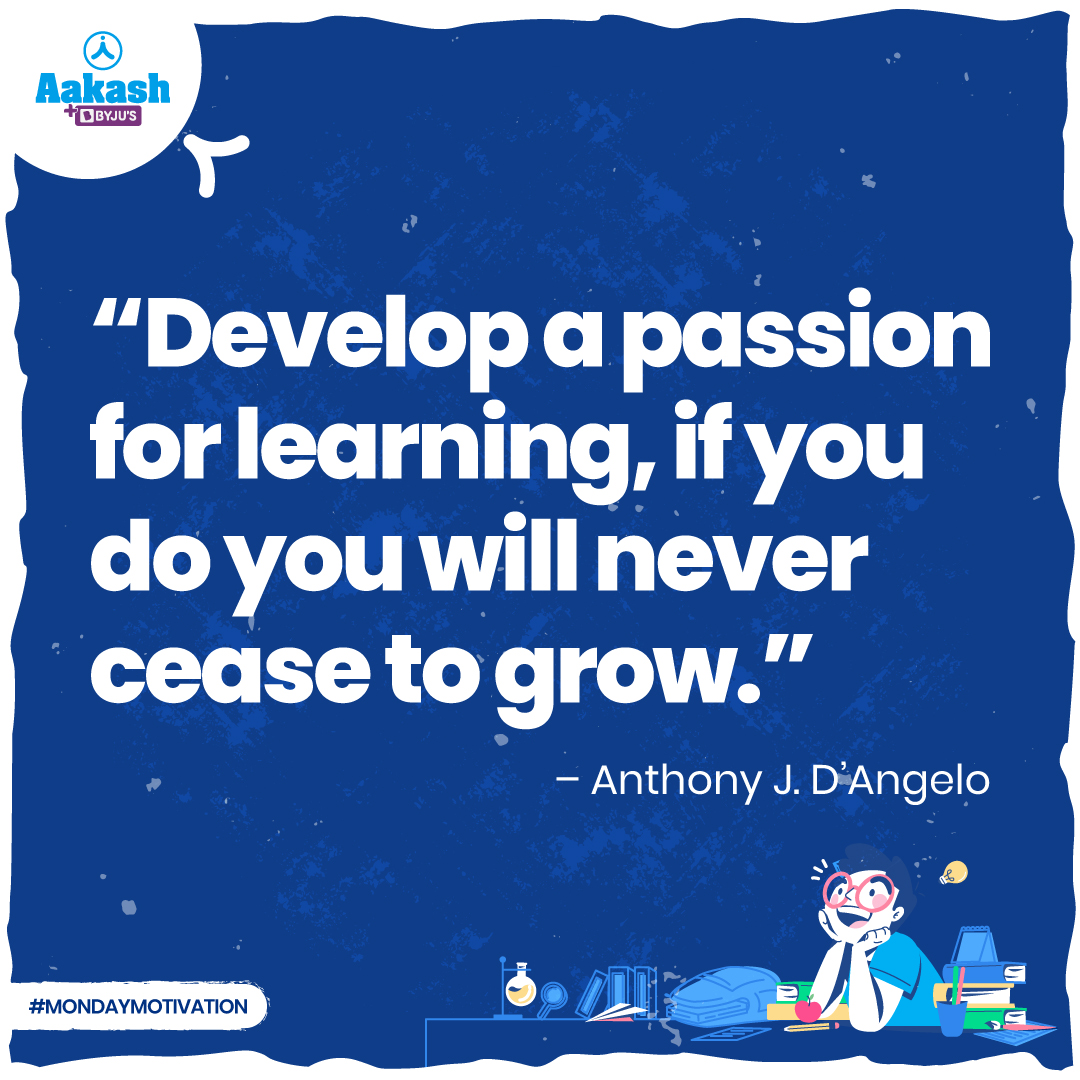 If your passion is learning, your growth won t have a saturation point. MondayMotivation https t.co v7DdaIGIUN