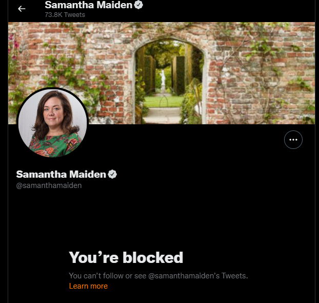 rkd993's tweet photo. Did I tell you that 1 hit wonder @samanthamaiden got all precious about something I said and did this
#AusPol Happy to dish out the #MurdochCancer slant on everything but occasionally "womens" issues. Why would ANY woman vote for #BullyScott, much less defend him. #BulletsScott https://t.co/GtnybT36Cv