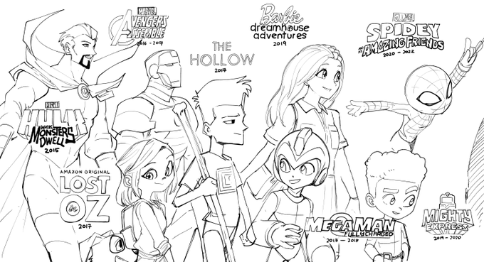A little visual resume of my storyboarding career. Has it really already been 7 years since I got into the industry?

I really worked on a whole bunch of stuff, huh. 