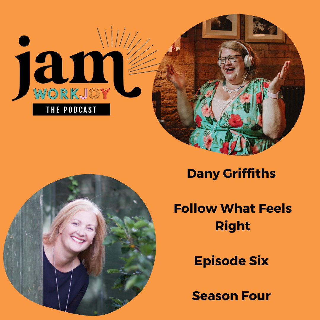 createworkjoy's tweet photo. In this week's Ep of the WorkJoy Jam, I talk to @dany_griffiths, the Founder of The Feeling Zone and Creator of Feel Right Emotional EmpowermentTM (F.R.E.E.).

To listen to this ep, click on the link in my bio or search for us on your fave podcast app.

#Podcast #MondayMotivation https://t.co/drXZlJ13l1