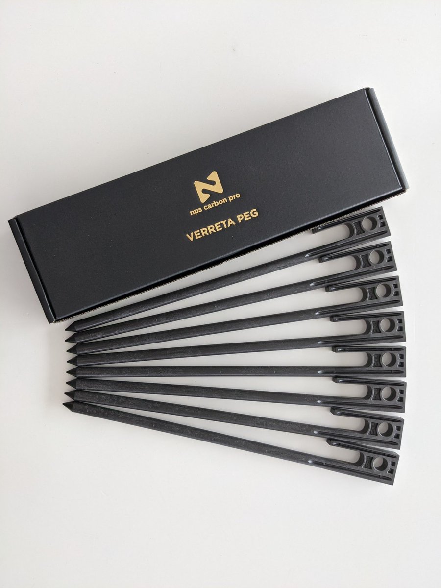 npscarbonpro1's tweet photo. amazon，その他ギアショップさんでのご購入が可能です！
初回販売分は完売しましたが、再度追加しております！
#verretapeg #カーボンペグ #ペグ #キャンプ好きな人と繋がりたい #キャンプ #カーボンファイバー 
#npscarbonpro https://t.co/awmoF8k6sU
