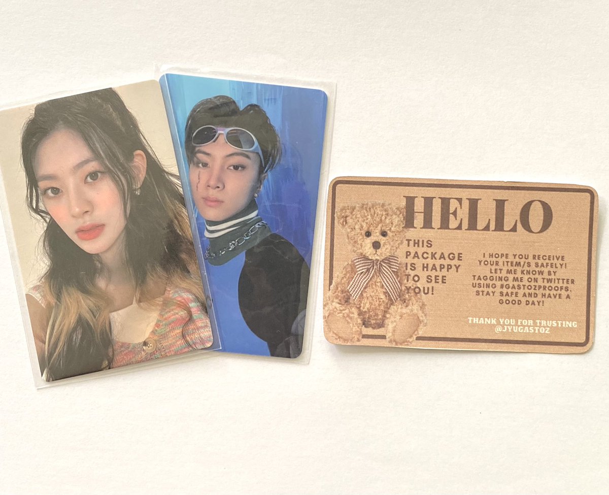 ningcunts's tweet photo. โน โ๏พ ๊ฐเฐ #nyzmaiIs เป๊ฑ โ๏พโน
jay & seeun finally arrived ! tysm @jyugastoz for packing them securely ๐ผ
#gastozproofs https://t.co/Ds8efN7f8h