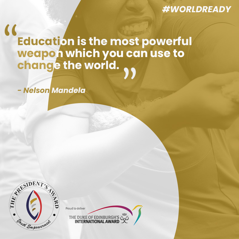 ThePresAwardSA's tweet image. The Award Programme is a great way to develop new skills, friendships, experiences and memories that will last and broaden your career prospects, whilst having fun. 

Enrol: presidentsaward.co.za/enrol/ 
Donate: presidentsaward.co.za/donate/ 

#YouthEmpowerment #Development  #Donate