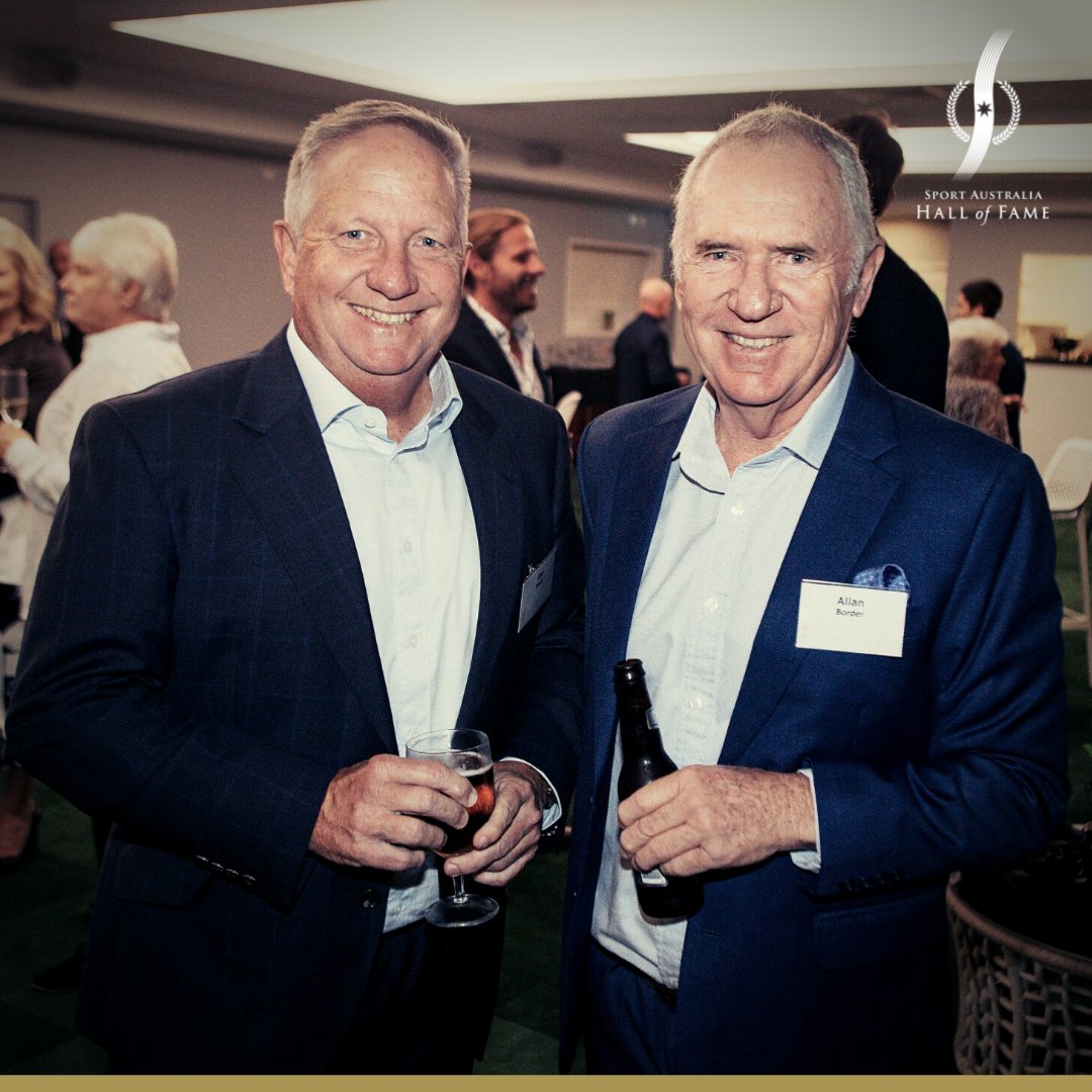 sportaushof's tweet photo. Last week we were lucky enough to host our Queensland based #SAHOF Members, Legends, #SAHOFScholarship Holders and Mentors at an exclusive event inside the Century Room at Queensland's Allan Border Field.
More: https://t.co/qg9s2ZliGe
#SAHOF20 | #SAHOF21 https://t.co/8o7UME3GQc