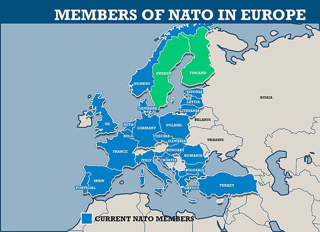 eevriviades's tweet photo. Prez Putin defeats his own purposes. Faced w the prospect of #Finland &amp; #Sweden acceding to #NATO

“Finland and Sweden set to join Nato as soon as summer”

https://t.co/qNdXYMZ5hf 

#NATOSummit #Russia #Ukraine #Invasion #UkraineRussiaWar #security #EuropeanSecurityArchitecture https://t.co/bz6PxE7OKu