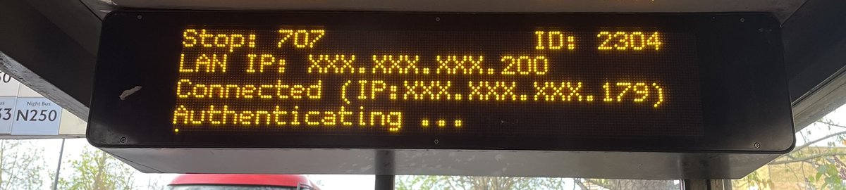 Yeah, this is not a good start of the week for the network engineer… 
#network #tfl #bus_station