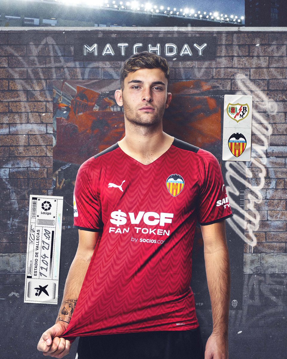 valenciacf's tweet photo. ⚽ DÍA DE PARTIDO ⚽
🆚 @RayoVallecano
🏟 Estadio de Vallecas
⌚ 21:00 h
📻 https://t.co/RwGXdg3Ksb
🔊📺 Opciones audio @MovistarFutbol @laligatvbar
📝 Previa: https://t.co/3Ss0Yjto98
#RayoValencia ⚡🦇 #ADNVCF https://t.co/AijeuMk5l2