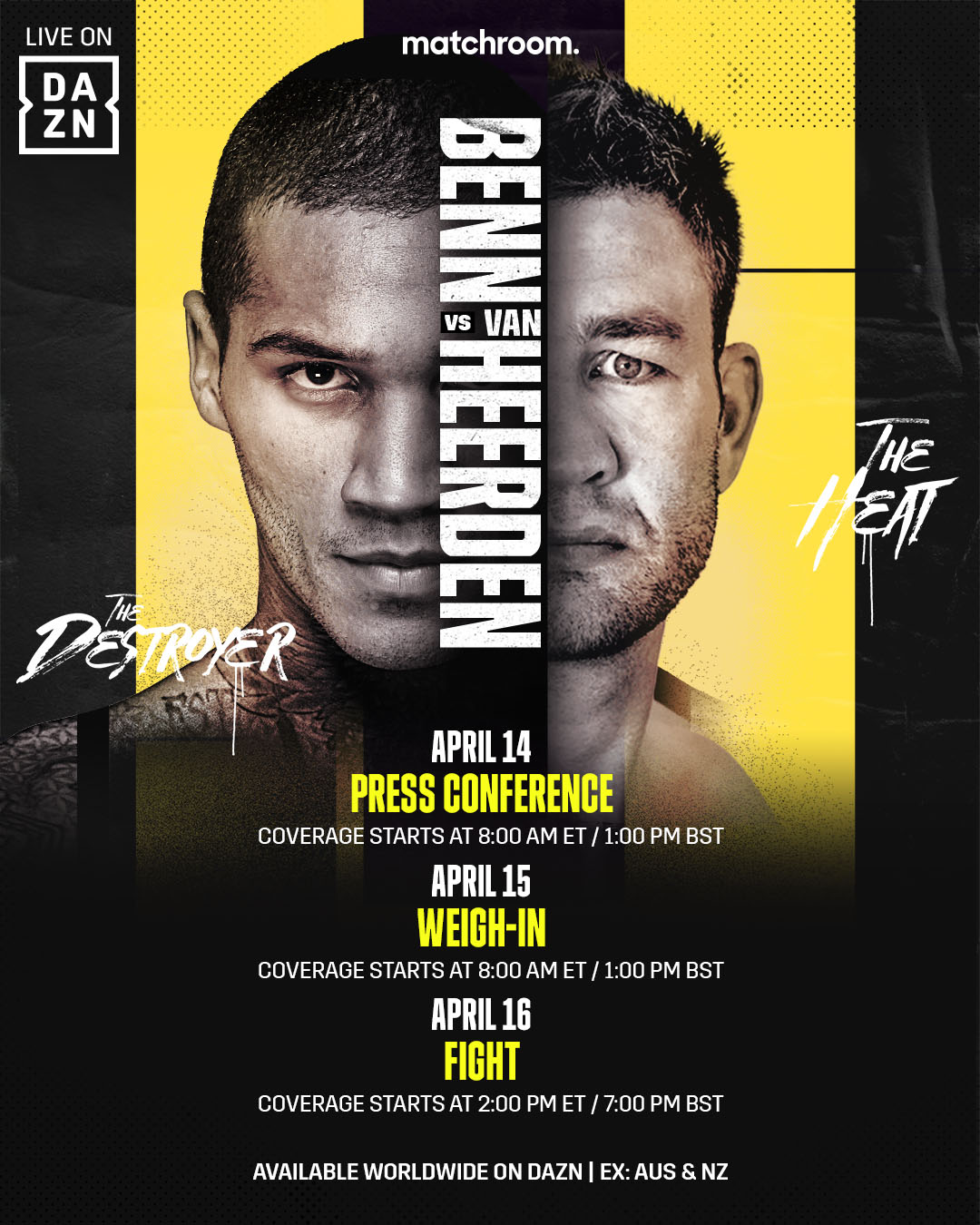 DAZN Boxing on Twitter "DAZN has you covered this week, featuring all