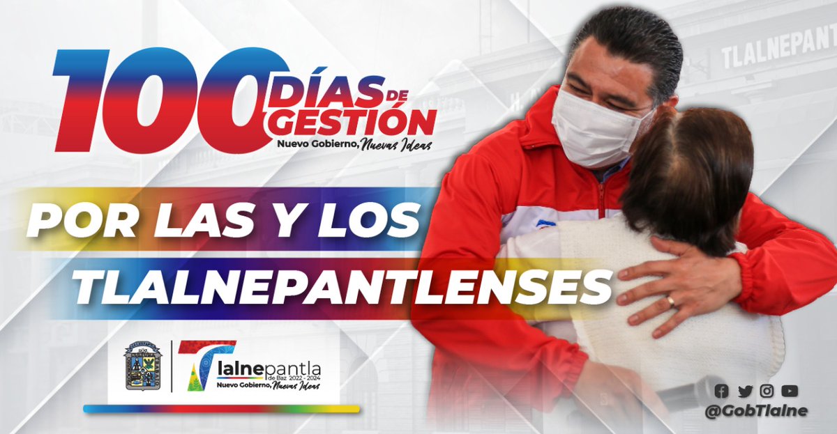 El gobierno que preside <a href="/TonyRodriguezMX/">Tony Rodríguez</a> cumple 100 días de arduo trabajo, implementando mejoras en todo el municipio y lo seguirá haciendo.

#100DíasDeNuevasIdeas

#NuevoGobiernoNuevasIdeas