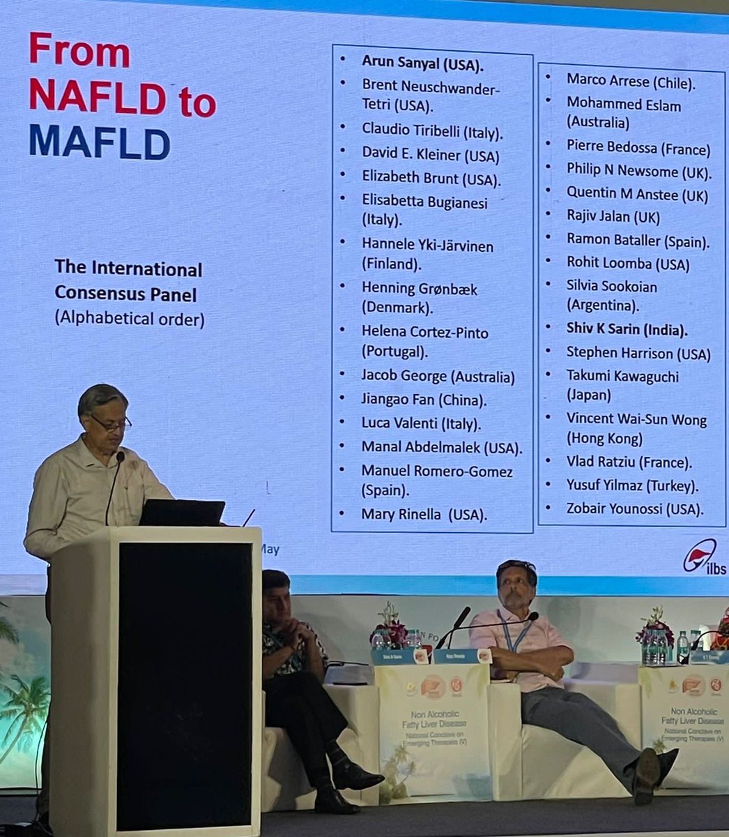 nash24x7's tweet photo. India is one of the very few countries globally to have a #NAFLDPolicy , thanks to the collaborative efforts of Dr #ShivSarin, @MoHFW_INDIA and @NITIAayog. #DrSarin talks on the implementation of #NAFLDPolicy at #NAFLDConclave2022 @INASL_Liver @AASLDtweets @GlobalLiver @EASLnews https://t.co/O7ctcpJN2Z