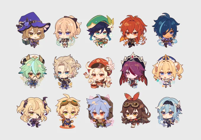 updated genshin merch! 🥳 