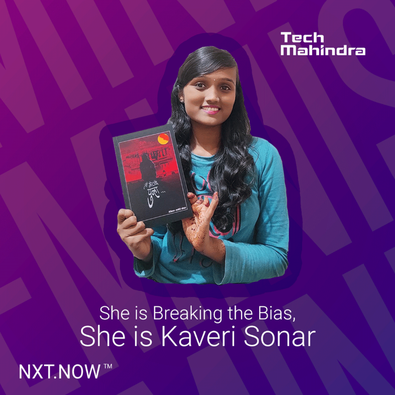 tech_mahindra's tweet photo. Our associate Kaveri Sonar - a writer &amp; a proud TechMighty - shares her story of #BreakingTheBias and rising higher!

We are committed to celebrating Diversity &amp; Inclusion. Know more: https://t.co/LH5mhOKbTC

#IWD #LoveToBeTechM #WomenInTechnology #BreakTheBias