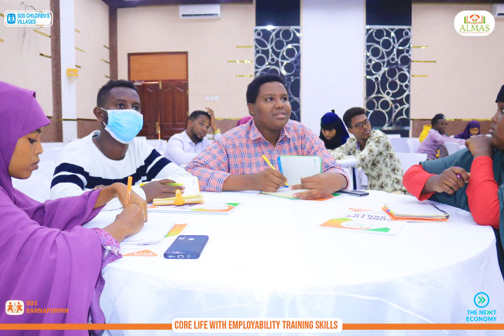 We are very excited to launch the second week of training for Group 4 Phase II, The Next Economy and SOS Children's Villages Somalia which aims to provide young people with basic life and employment skills.
<a href="/SOSCVSomalia/">SOS Children's Villages in Somalia</a>  
<a href="/sos_children/">SOS Children's Villages International</a> 
<a href="/TNEMogadishu/">The Next Economy - Mogadishu</a> 
<a href="/AlmasTraining/">ALMAS Training and Consultancy Limited.</a>