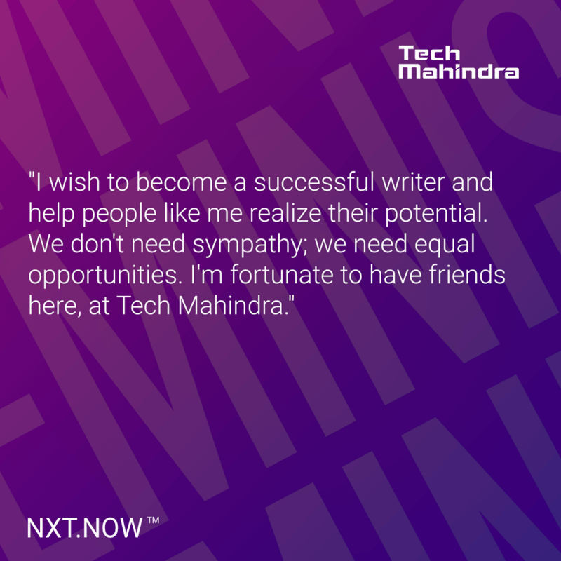 tech_mahindra's tweet photo. Our associate Kaveri Sonar - a writer &amp; a proud TechMighty - shares her story of #BreakingTheBias and rising higher!

We are committed to celebrating Diversity &amp; Inclusion. Know more: https://t.co/LH5mhOKbTC

#IWD #LoveToBeTechM #WomenInTechnology #BreakTheBias