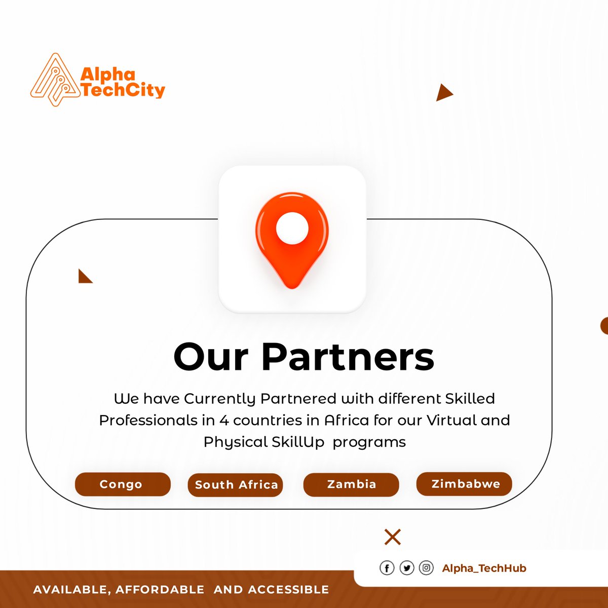 Alpha_TechHub's tweet photo. We are expanding beyond our region

We have partners across African countries and soon we will have partners from the European countries, Asian countries and more

Let's grow and build together🤝🤝

Follow us @Alpha_TechHub  for more 

#alphatechcity
#design 
#explore https://t.co/Xu8bogvtDu