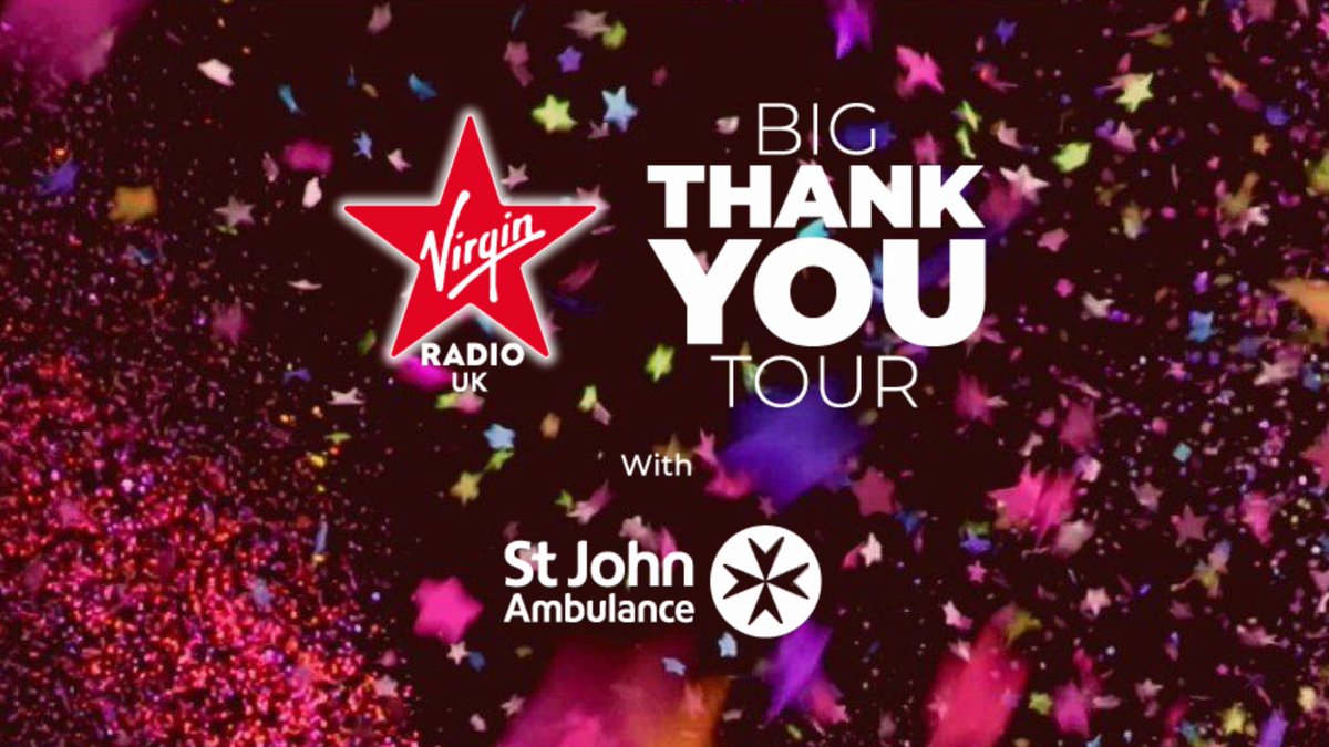 We're so delighted to be sponsoring two nights of @virginradioUK's #BigThankYouTour!💚It's a chance for us all to say a huge thank you to key workers for their incredible efforts during the pandemic.

Find out how you can join one of our youth programmes: bit.ly/3JgXuPH