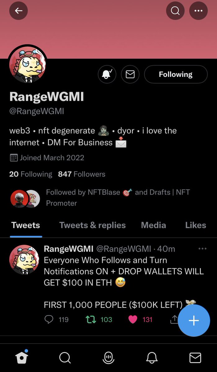 takkan_sol's tweet photo. @RangeWGMI 0x1f327224c77cD15dedB2c063f25cc0d2151933d3 https://t.co/RLfoZuAYxA