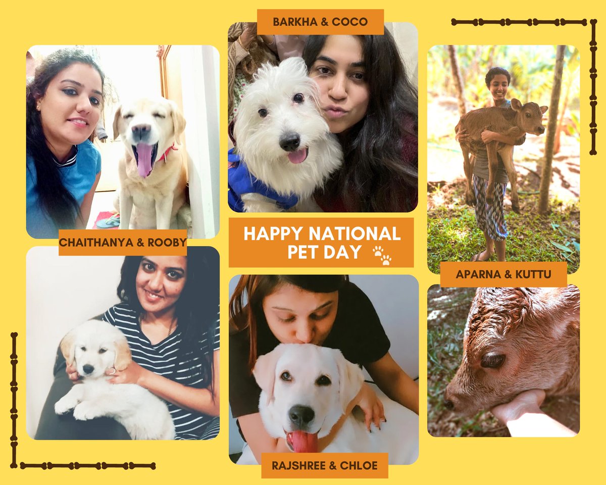 Pardon the inter-ruff-tion, but you need to see how cute our team &amp; their pets are 😍

Using #NationalPetDay as an oppawtunity to post a lot of photos of our team &amp; their pets. May your day be also filled with kisses, wagging tails, wet noses, and love❤️