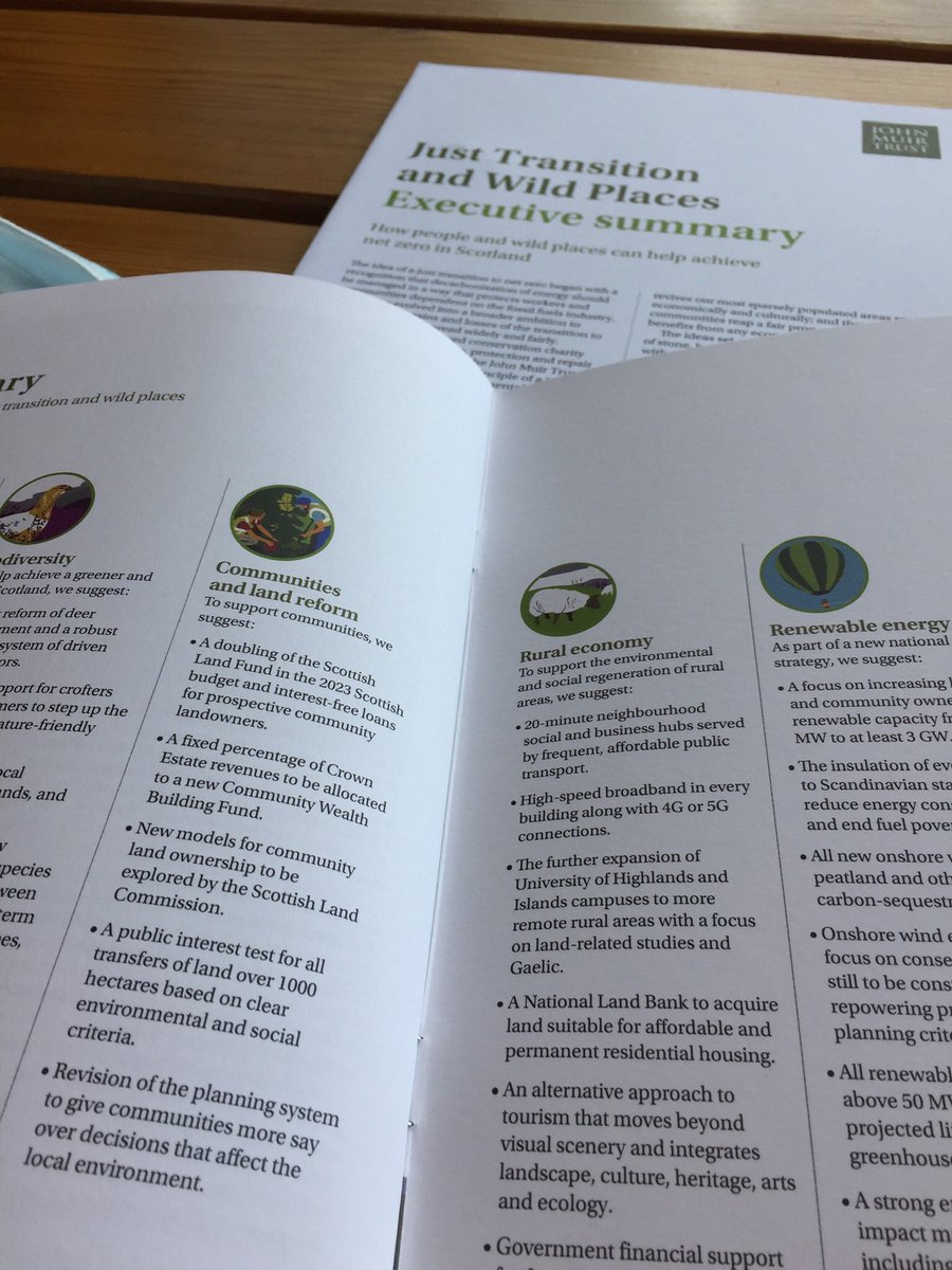 Completely switched on thinking for JMT with their new policy document. Really refreshing to see the organisation shift towards rural communities playing out in this kind of work.