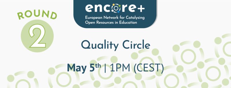 uehlers's tweet image. 🧐Do you want to take part in developing an Overarching Framework for the quality approaches on OER?

👉Register for the ENCORE+ Circle event on Quality on 5 May, and check out this blog post for more information: lnkd.in/ecYVW4hM

#EncorePlus #OER #quality