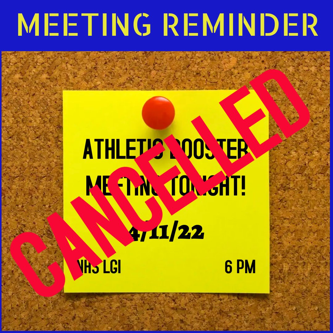 Due to multiple conflicts for our Executive Board we are going to cancel tonight's Athletic Booster meeting.  The Executive Board will meet in an executive session only this month at a date to be determined.  #GoTruckers