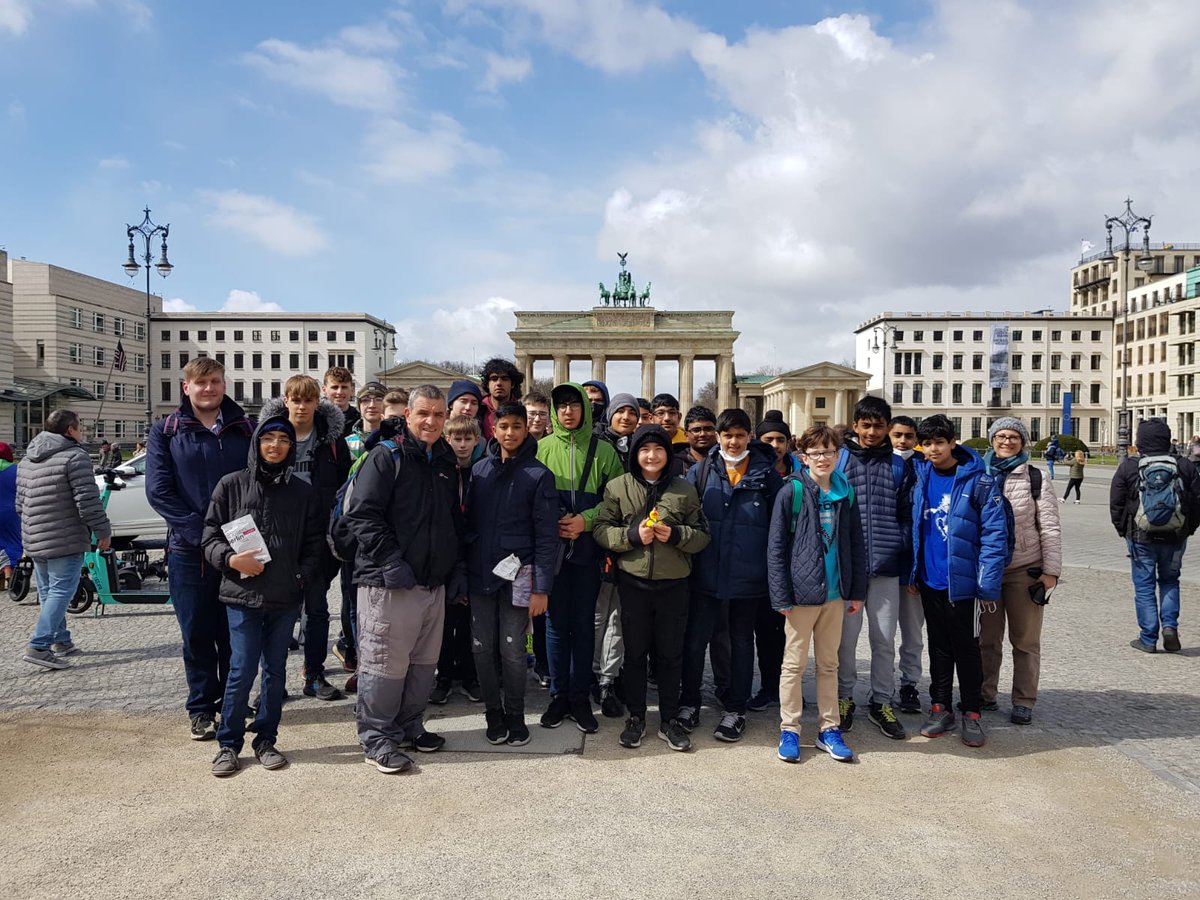 RGSHWGerman's tweet photo. We are just waiting for our airport transfer. RGSHW boys and staff had a great time in Berlin! #RGSGHW @rgshw https://t.co/19Qb3fD2oQ