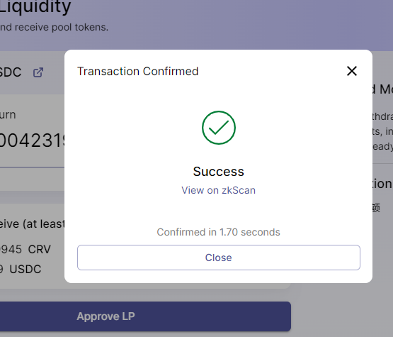 adil_rosid's tweet photo. Really smooth!!#L222 #zkSync #Layer2 #ZKRollup #testnet #Ethereum #DeFi https://t.co/06nkvpmzca