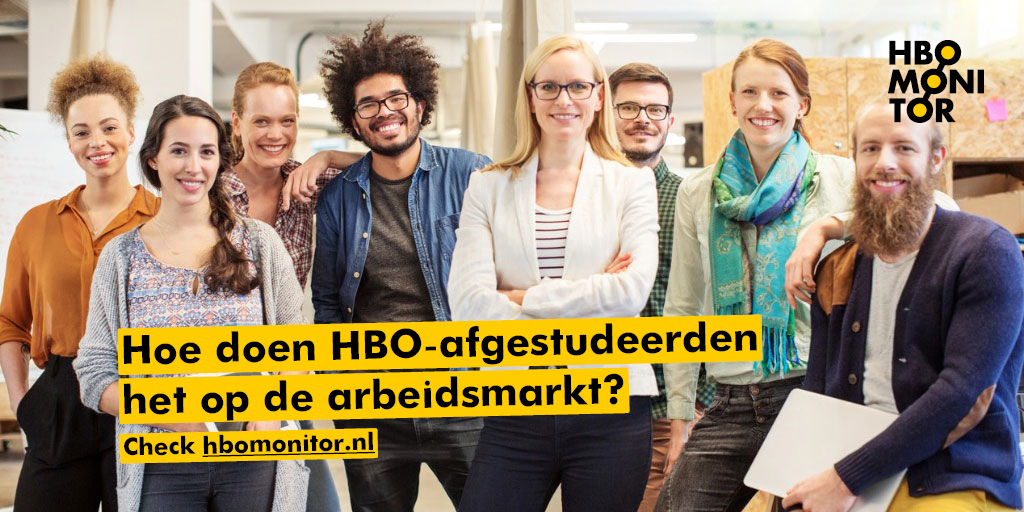 De HBO-Monitor 2021 resultaten zijn bekend! De werkloosheid onder recent afgestudeerde hbo’ers staat op het laagst niveau van het laatste decennium. Opvallend, aangezien de meesten hun hbo-opleiding verlieten toen de coronapandemie in volle gang was. Zie hbomonitor.nl