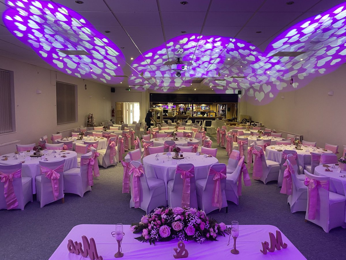 StebonheathB's tweet photo. 📸Some photos from last Saturday’s wedding booking with us in our very large function room.

📞If you would like to book our room for any event then contact us today on 01554 754087 before your date is booked up by someone else. https://t.co/c8N0h02NuE