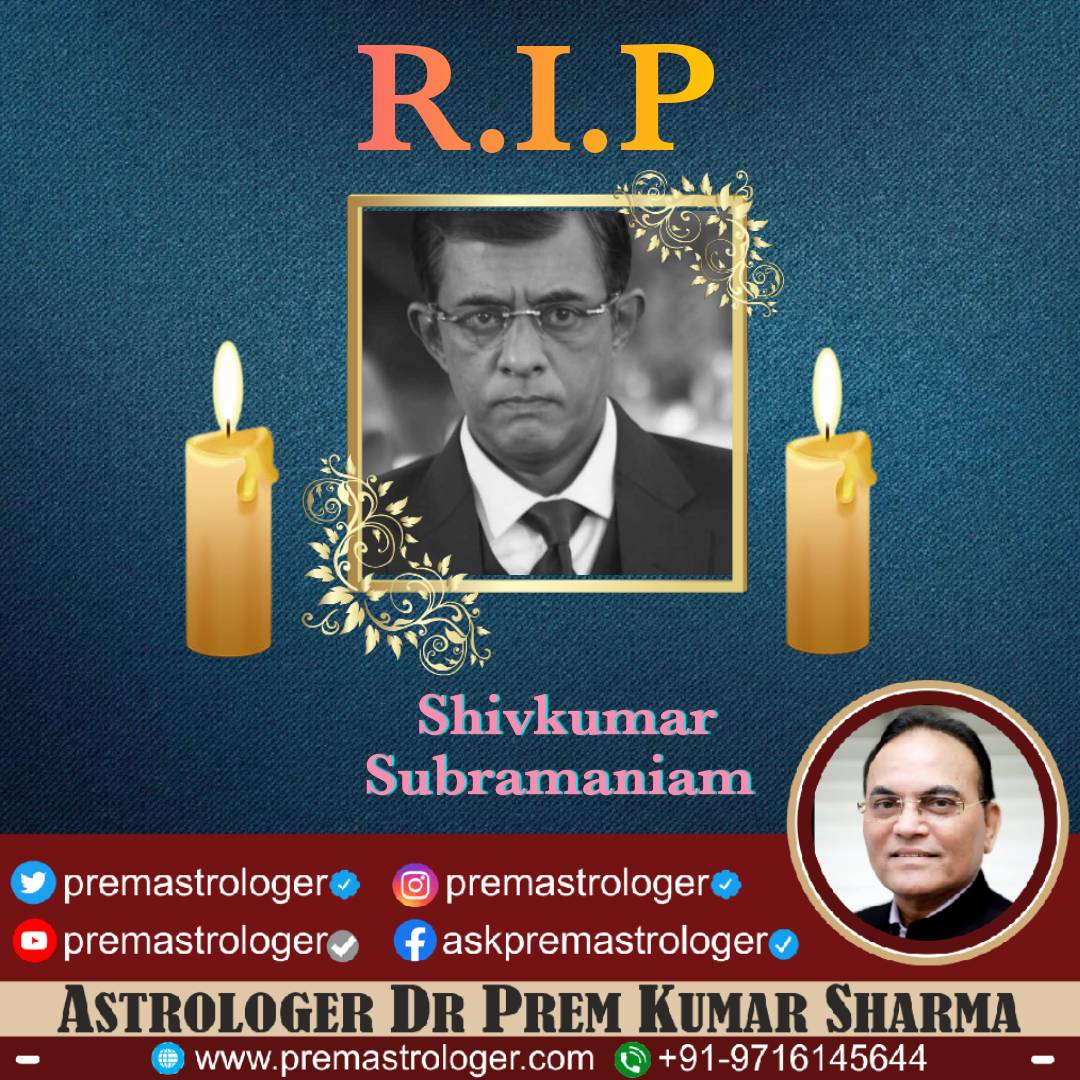 Versatile actor-screenwriter Shiv Kumar Subramaniam proved his calibre  time &  again with his path-breaking ventures. His critically acclaimed work in Parinda remains unparalleled. Tributes to the great soul. Om Shanti. #ShivSubramaniam 
#RIP