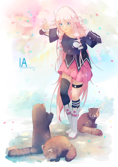 自閉から回復した作品。絵を描くのは単純なことで、私のように。時々私はただこの世界が少し友好的であることを望んでいます。
(ペイントプロセス:https://t.co/vdzmqJ03JY)
#イア #IA #CeVIOAI #VOCALOID #イラスト 
