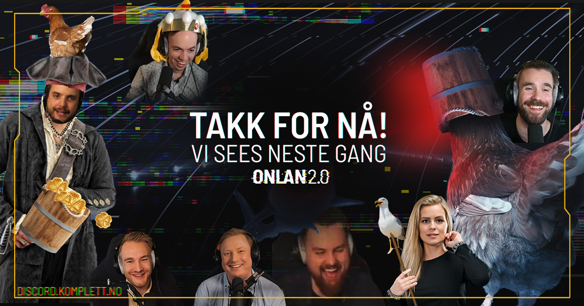 Tusen takk for en uforglemmelig helg 💛 Vi er så imponert over engasjementet, og den enorme responsen deres 🤯🤯

Hva likte du mest under OnLAN 2.0?🥳