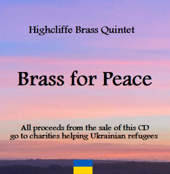 MusicHighcliffe's tweet photo. Our latest EP Brass for Peace is now available in the shop at https://t.co/NXIvbUhbPR and includes the hymn 'Perfect Peace' which was available for the WDP 2022 service. @ClassicFM @realaled @BBCSheffield @dronchurchmusic @DronfieldArts https://t.co/KWMfsGU6Wq