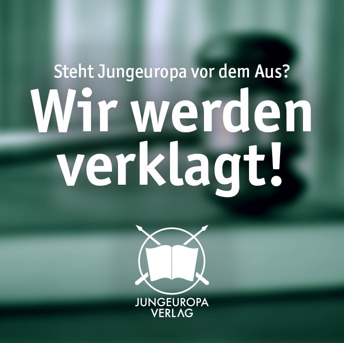 Jungeuropa_2016's tweet photo. Jungeuropa vor dem Aus?

Der Mainstream verzeiht es nicht, wenn man ihn und seine Ikonen vorführt. Jetzt erfolgt der groteske Gegenangriff: Wir werden verklagt – und zwar bis auf die Knochen.

Alle Informationen und unsere Bitte um Hilfe: https://t.co/3ojlY6ZmxO https://t.co/yTDcYBRK1E