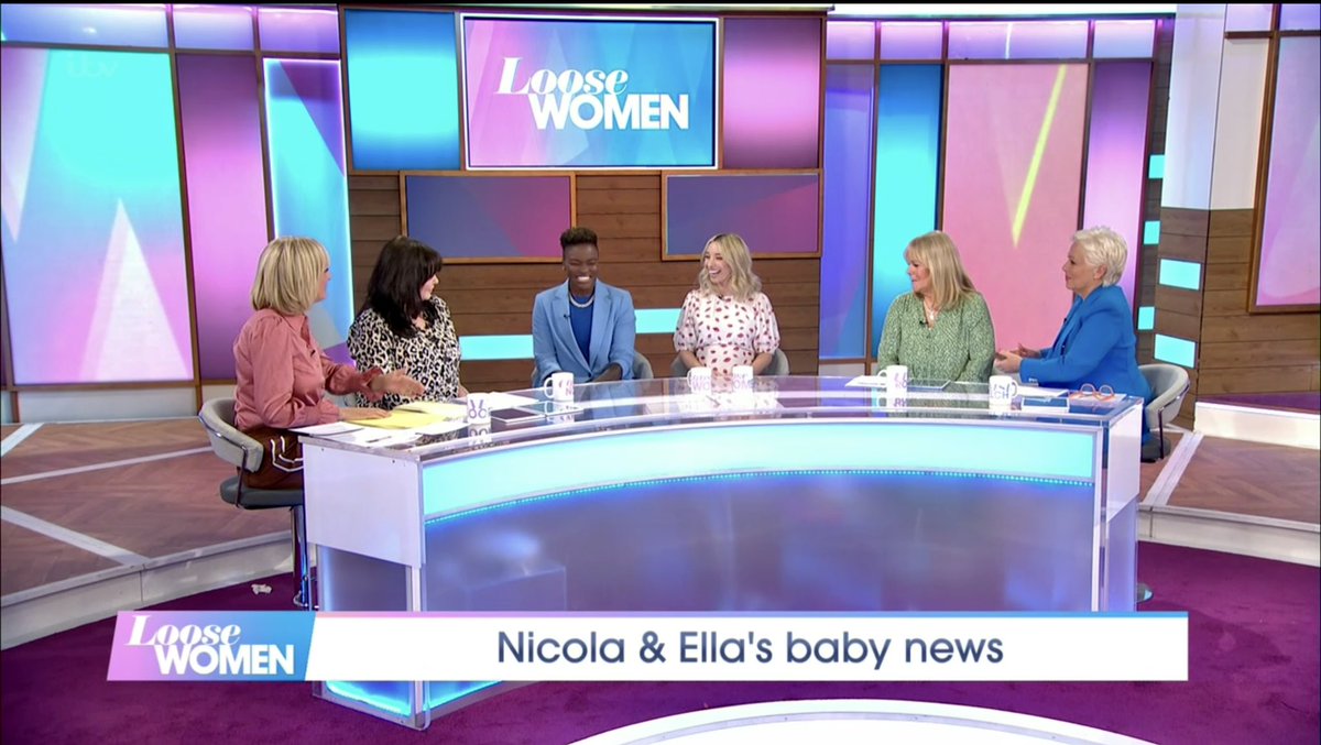 Boxing superstar <a href="/NicolaAdamsOBE/">Nicola Adams</a> and her influencer girlfriend <a href="/ellabaig/">Ella Baig</a> joined us on <a href="/loosewomen/">Loose Women</a> today to share exciting news of their pregnancy as well as the difficulties faced on their IVF journey and what the future holds for their expanding family ❤️🎉